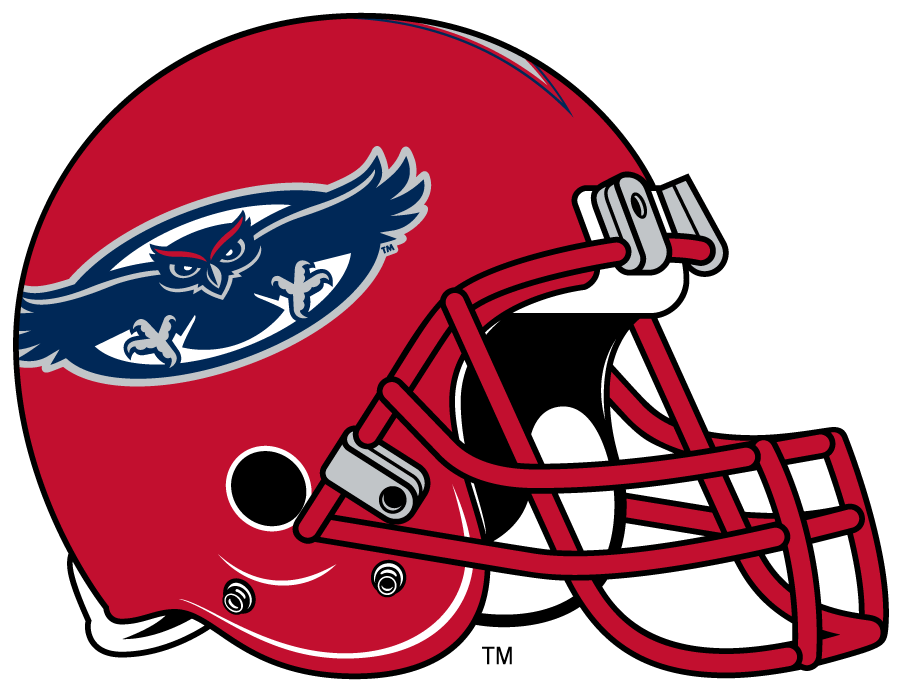 Florida Atlantic Owls 2014-2017 Helmet Logo iron on transfers for T-shirts